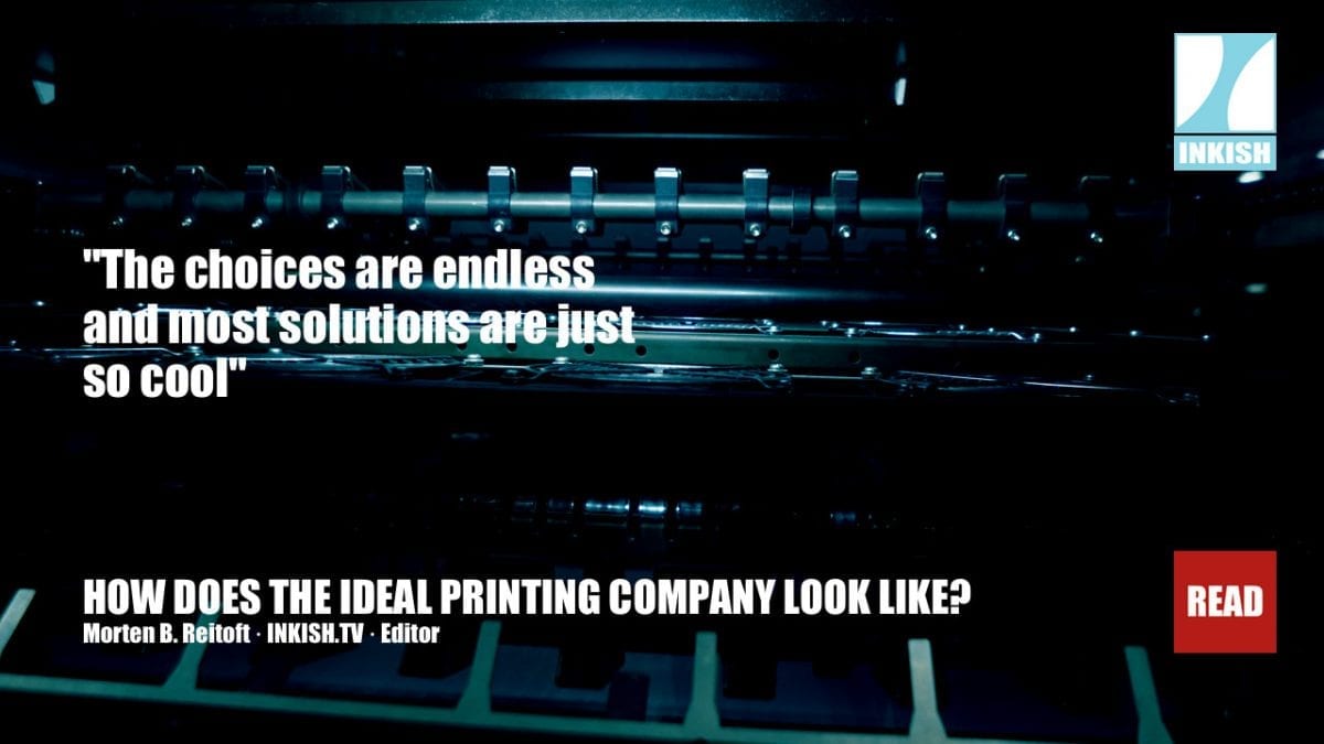 How does the ideal printing company of tomorrow actually look like?
